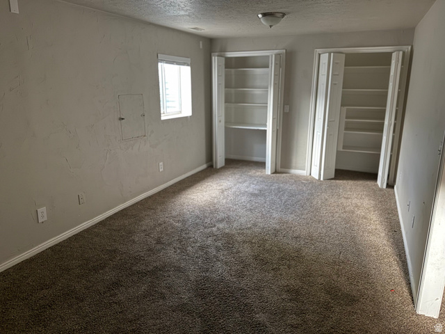 874 770 South Tooele, UT 84074 - Photo 14 of 19 Carpeted room featuring two built-in storage closets with shelving