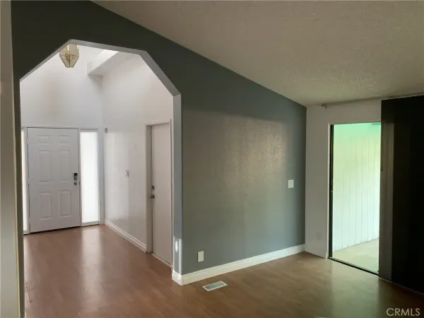 a view of a interior in a room