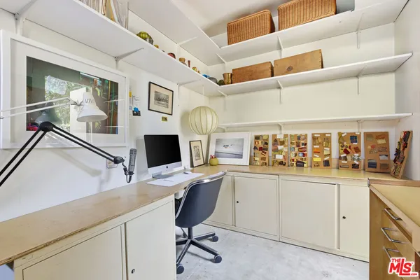 a view of storage and utility room