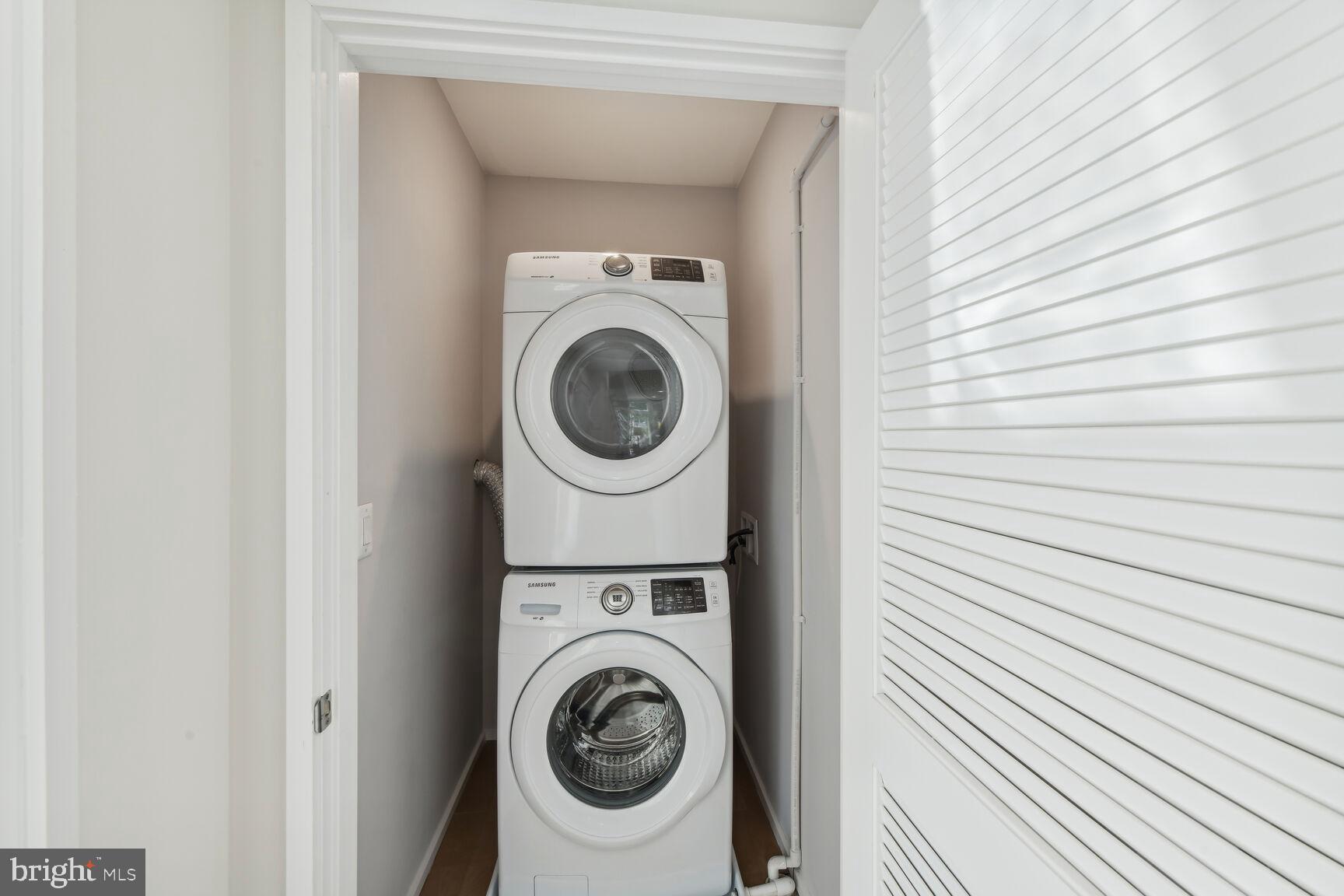 129 Varnum Street Northwest, Unit 1 Washington, DC 20011 - Photo 21 of 22 Oversized washer-dryer