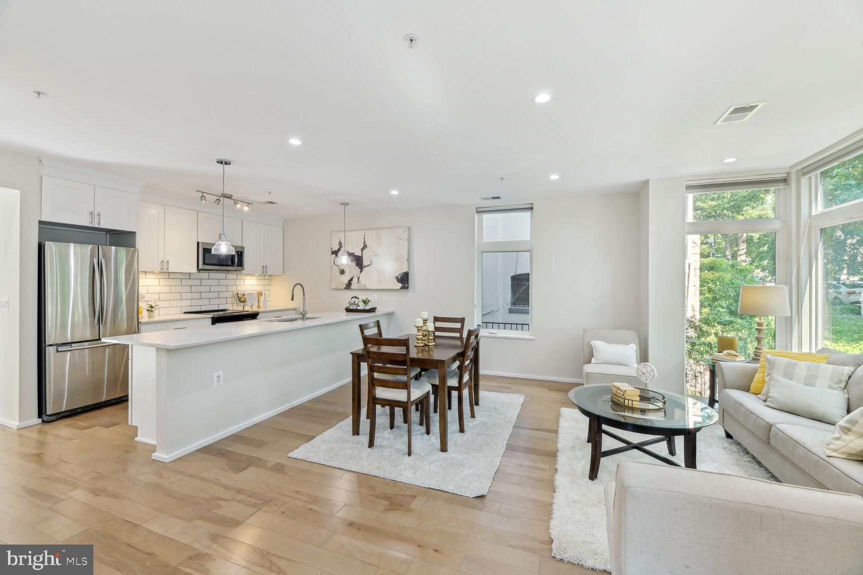 129 Varnum Street Northwest, Unit 1 Washington, DC 20011 - Photo 3 of 22 Perfect space for entertaining.