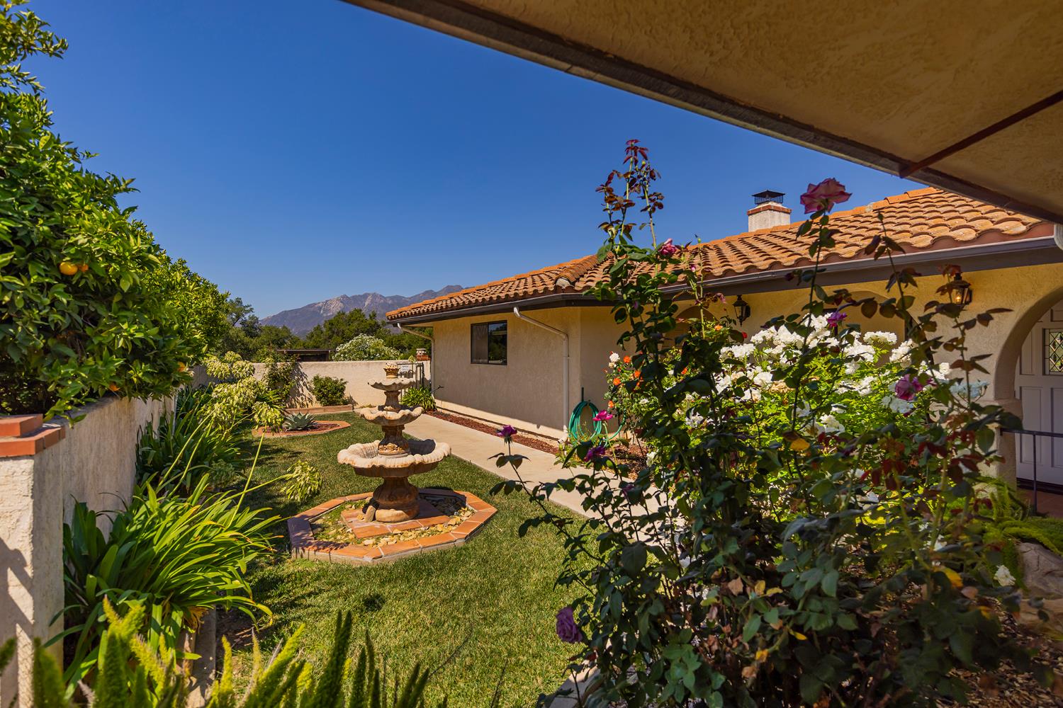 534 Fairview Road Ojai, CA 93023 - Photo 6 of 20 a view of a backyard