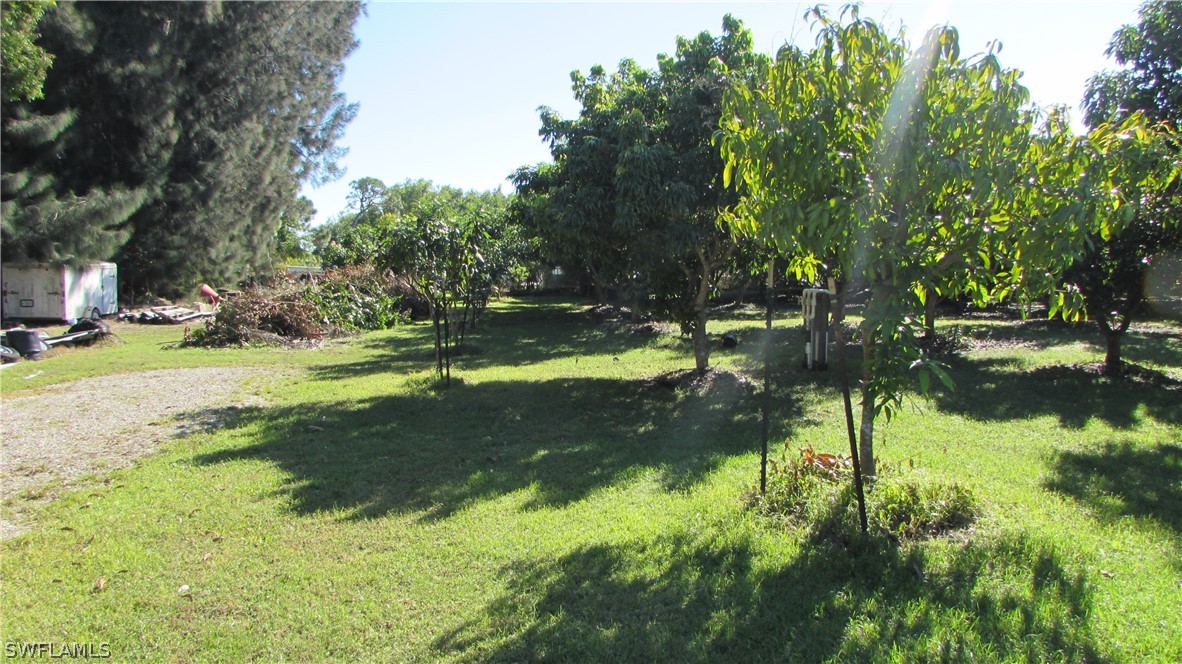 8390 Stringfellow Road St. James City, FL 33956 - Photo 5 of 35 a view of yard with green space