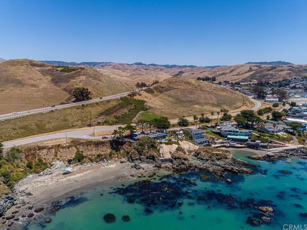0 North Ocean Avenue Cayucos, CA 93430 - Photo 13 of 14 an aerial view of mountain with beach
