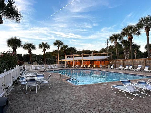 a view of city from balcony