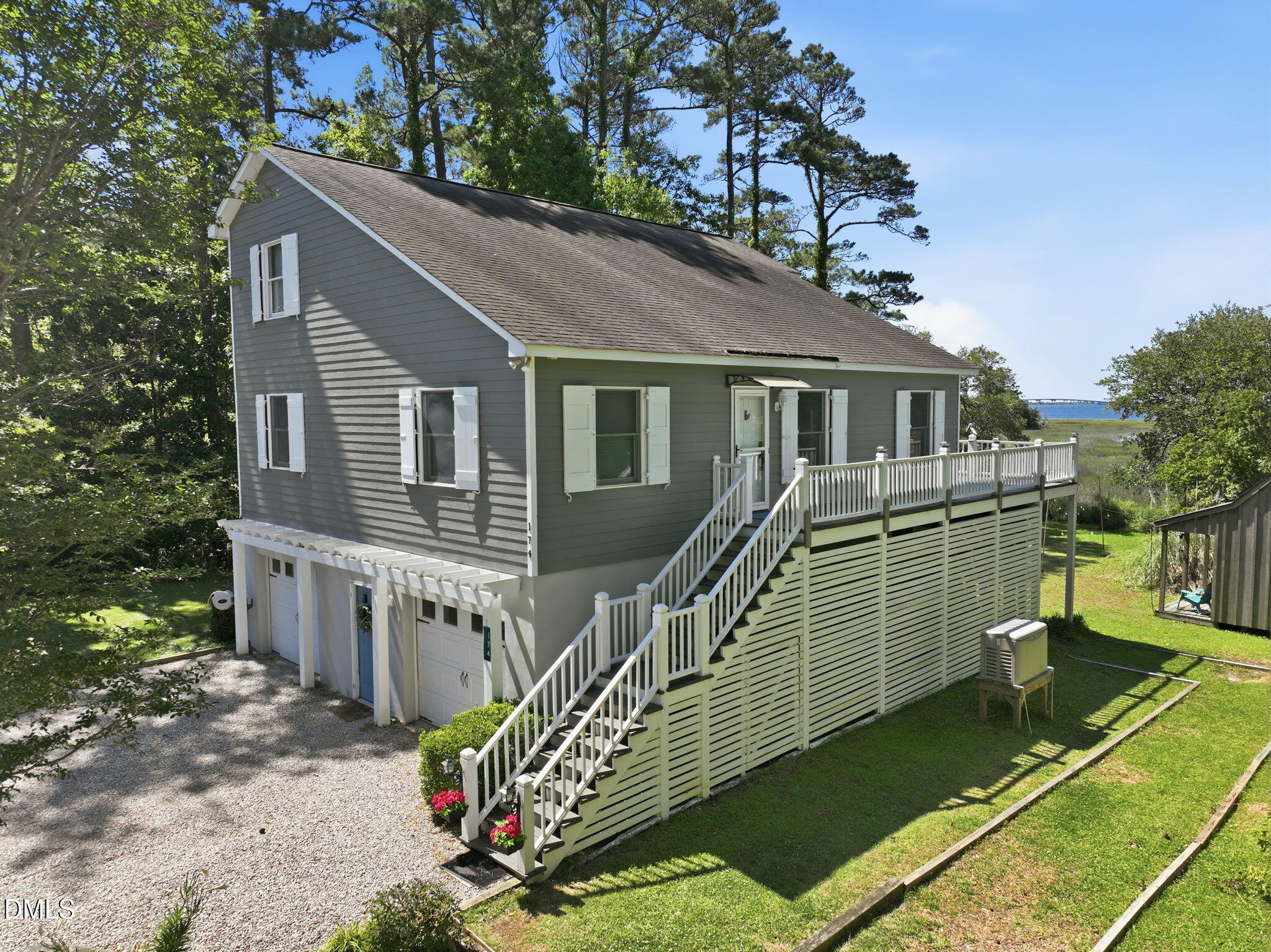 174 Windy Point Road Beaufort, NC 28516 - Photo 1 of 55 Wooded lot, march and ICW views.
