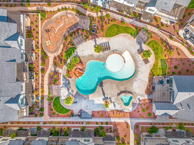 2600 Ocotillo Way, Unit 31 Santa Clara, UT 84765 - Photo 60 of 73 Community recreation area featuring a freeform swimming pool, integrated spa, and expansive concrete sundeck