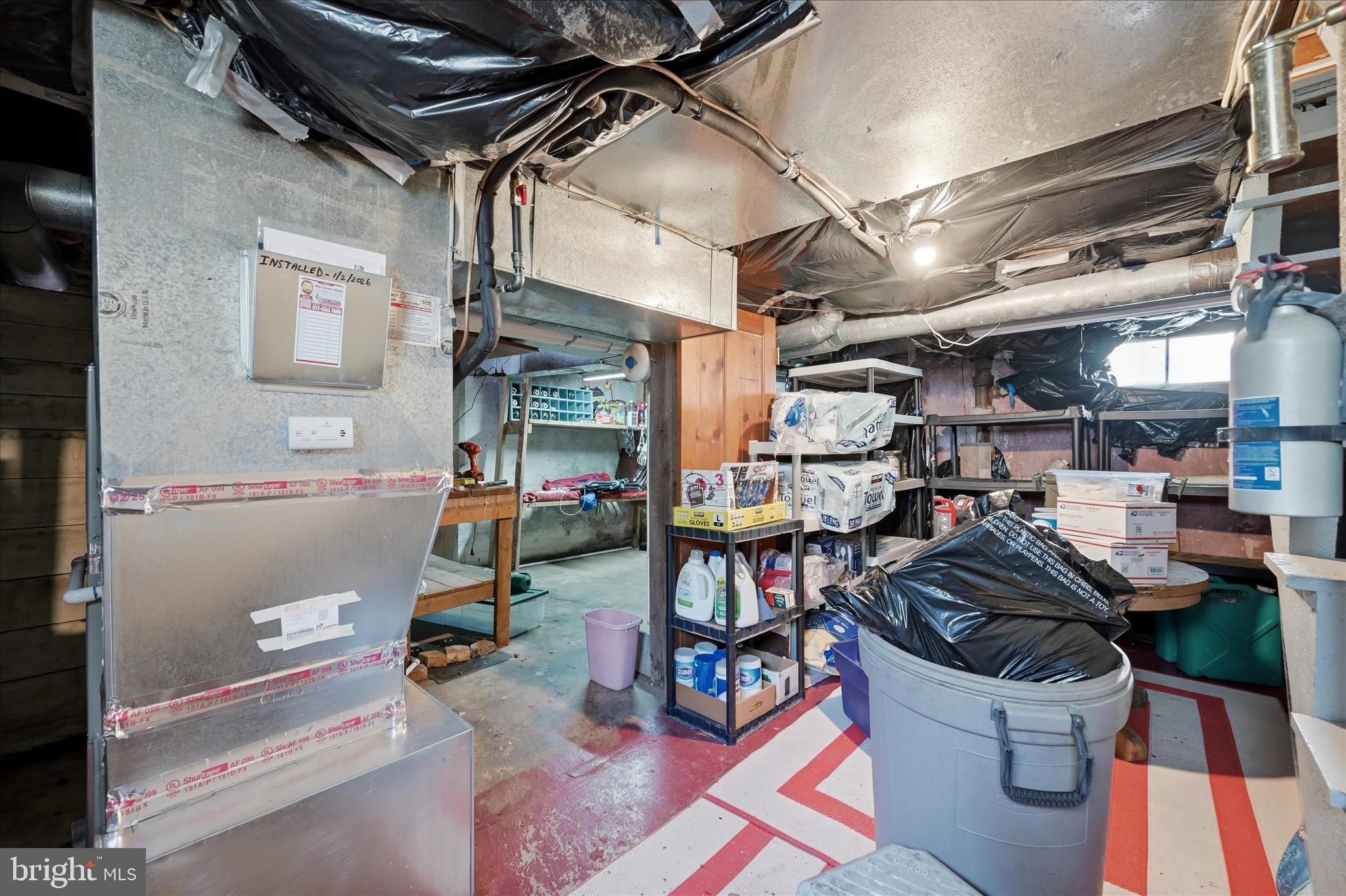 510 North Pleasant Valley Road Winchester, VA 22601 - Photo 40 of 63 a view of storage and utility room