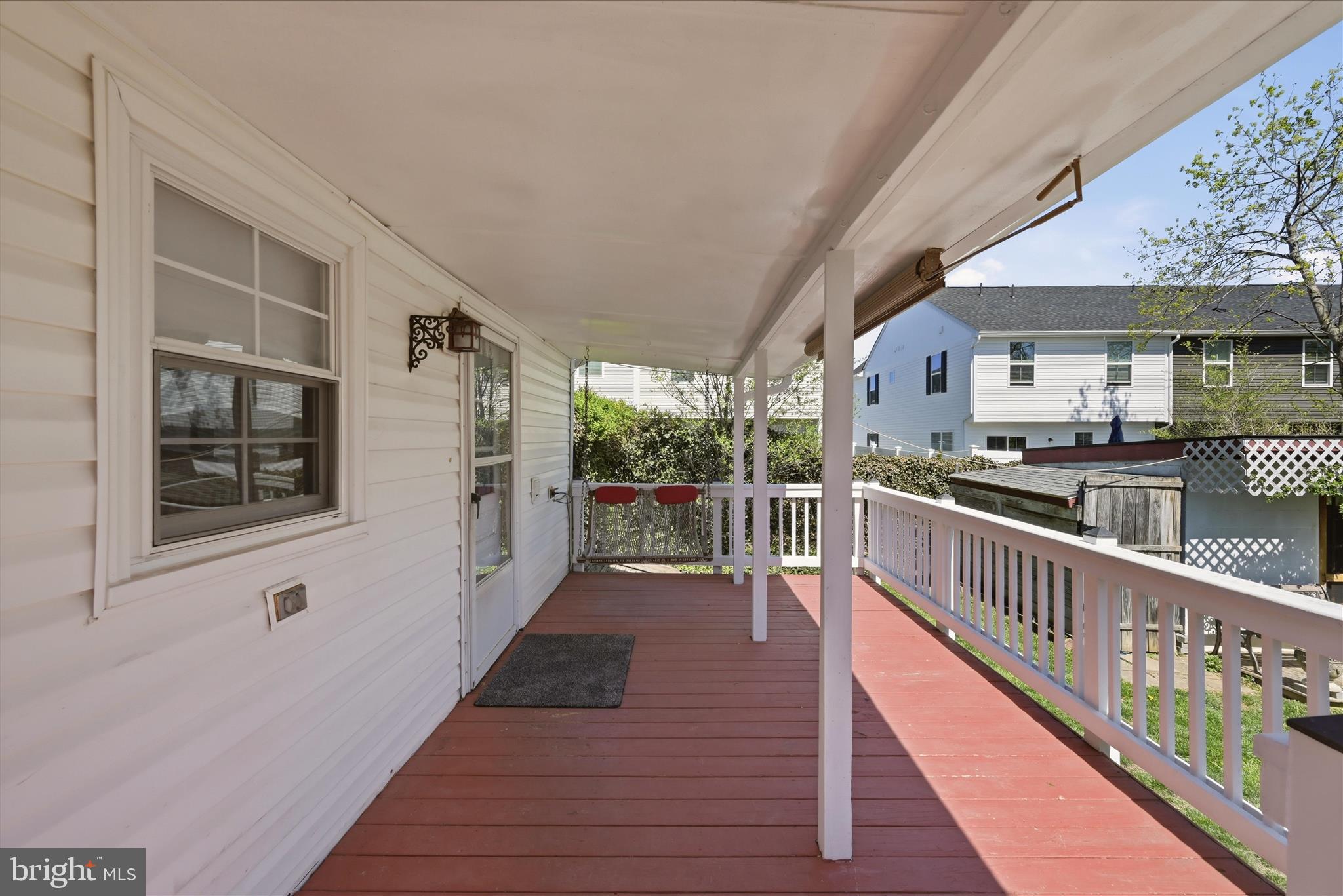 510 North Pleasant Valley Road Winchester, VA 22601 - Photo 45 of 63 a view of a balcony with wooden floor