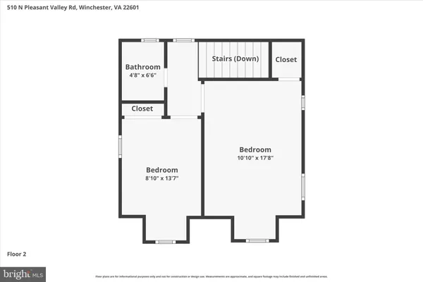 $320,000 | 510 North Pleasant Valley Road, Winchester, VA 22601