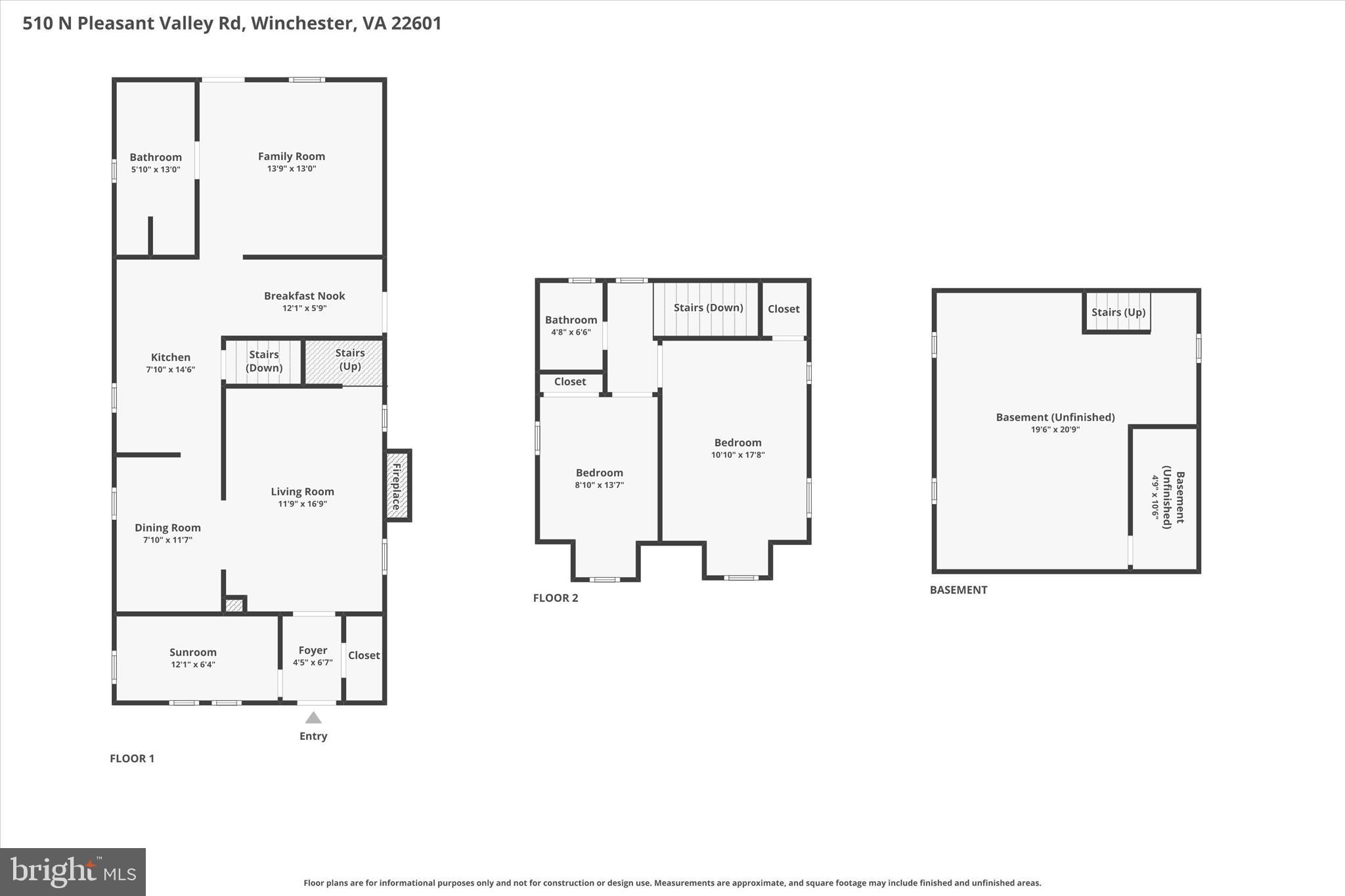 510 North Pleasant Valley Road Winchester, VA 22601 - Photo 61 of 63 Combined