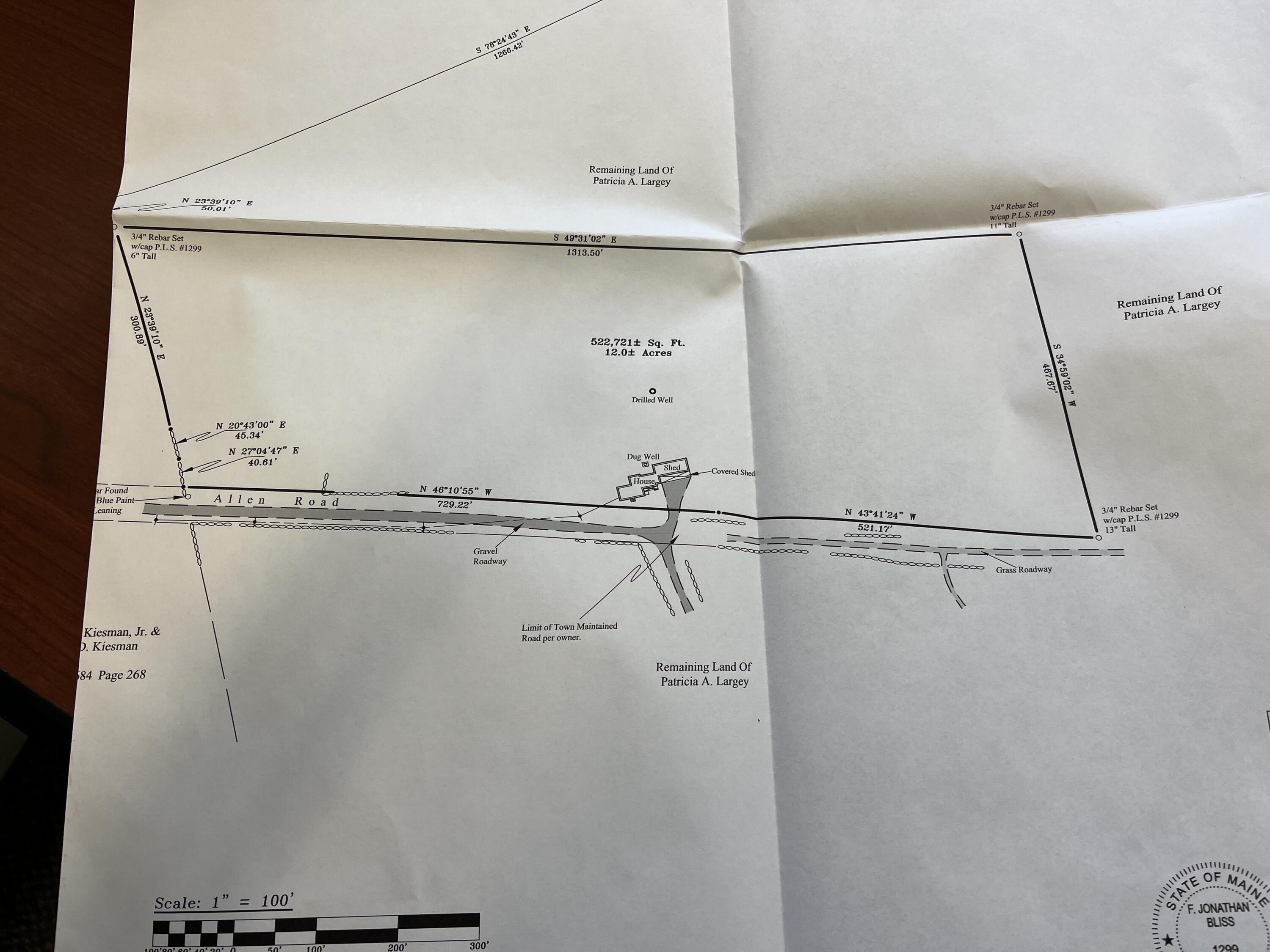 154 Fire Ln 3 Denmark, ME 04022 - Photo 60 of 65 PATTIE MAP