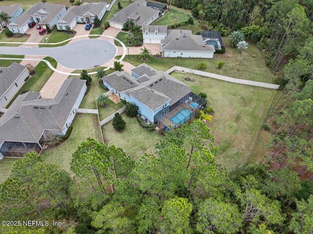 178 Antolin Way St. Augustine, FL 32095 - Photo 101 of 107 an aerial view of residential houses with outdoor space and swimming pool