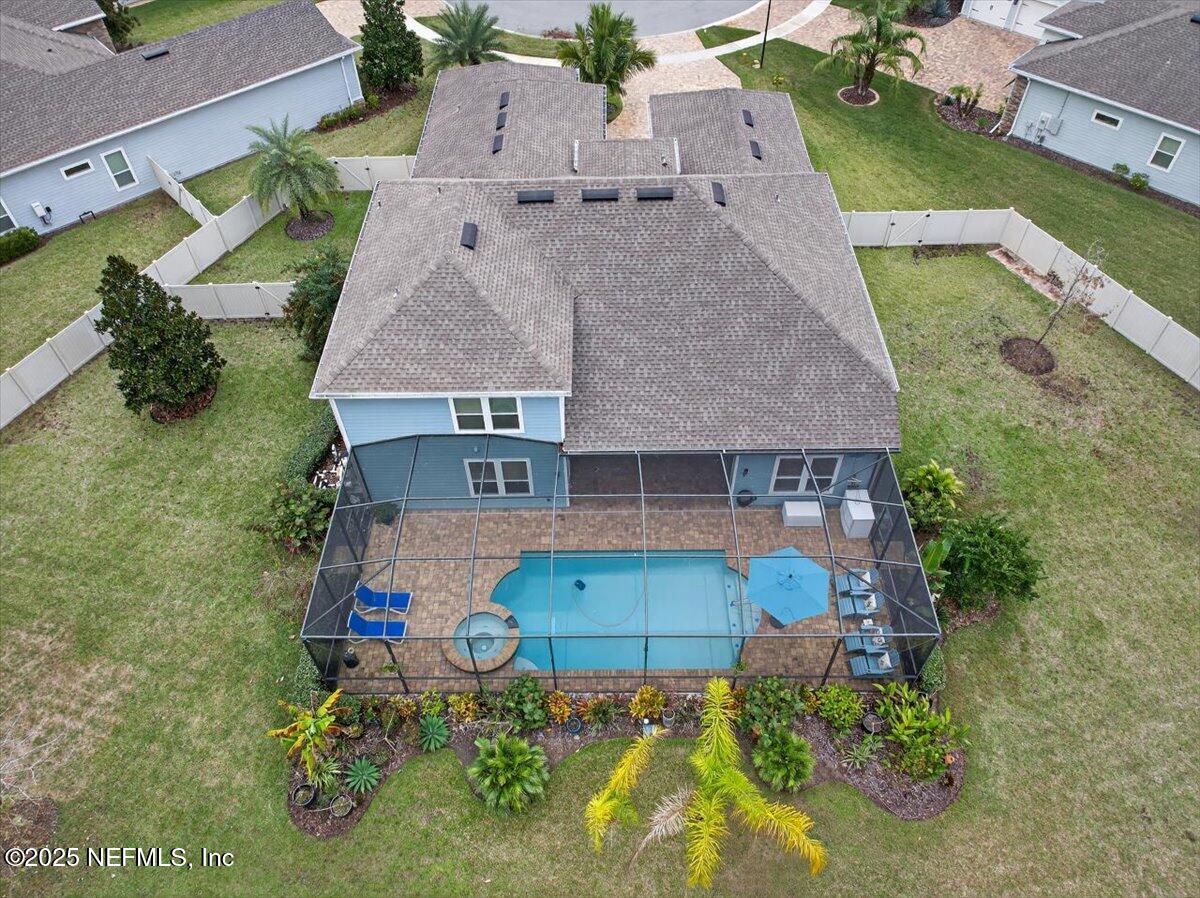 178 Antolin Way St. Augustine, FL 32095 - Photo 89 of 107 an aerial view of a house with garden