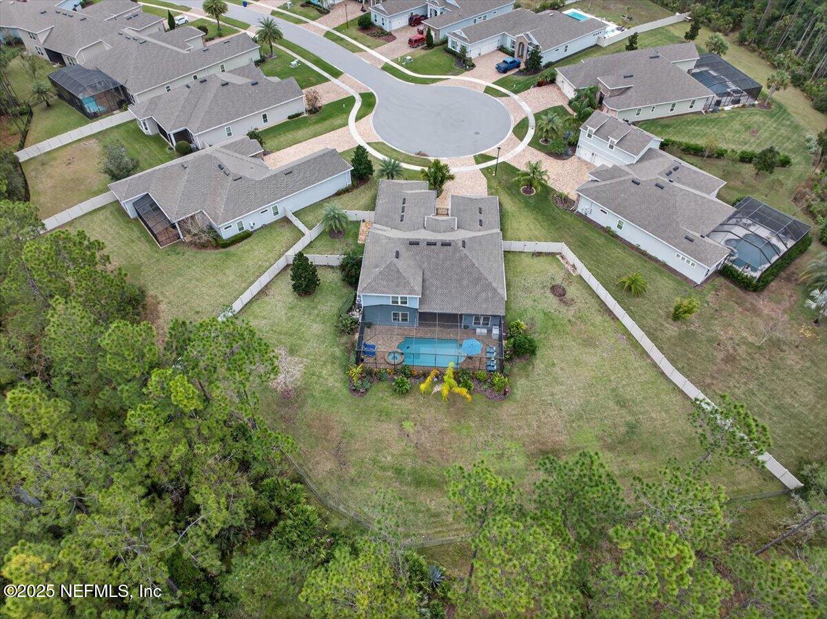 178 Antolin Way St. Augustine, FL 32095 - Photo 96 of 107 an aerial view of a house with a garden