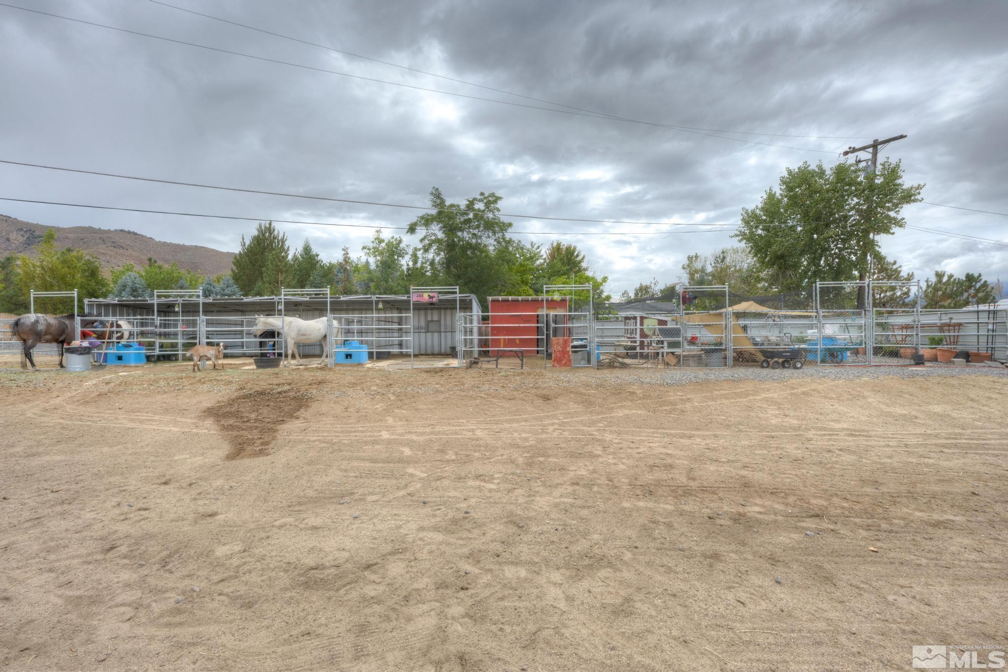 8250 Desert Way Reno, NV 89521 - Photo 11 of 32 a view of outdoor space with garden and deck