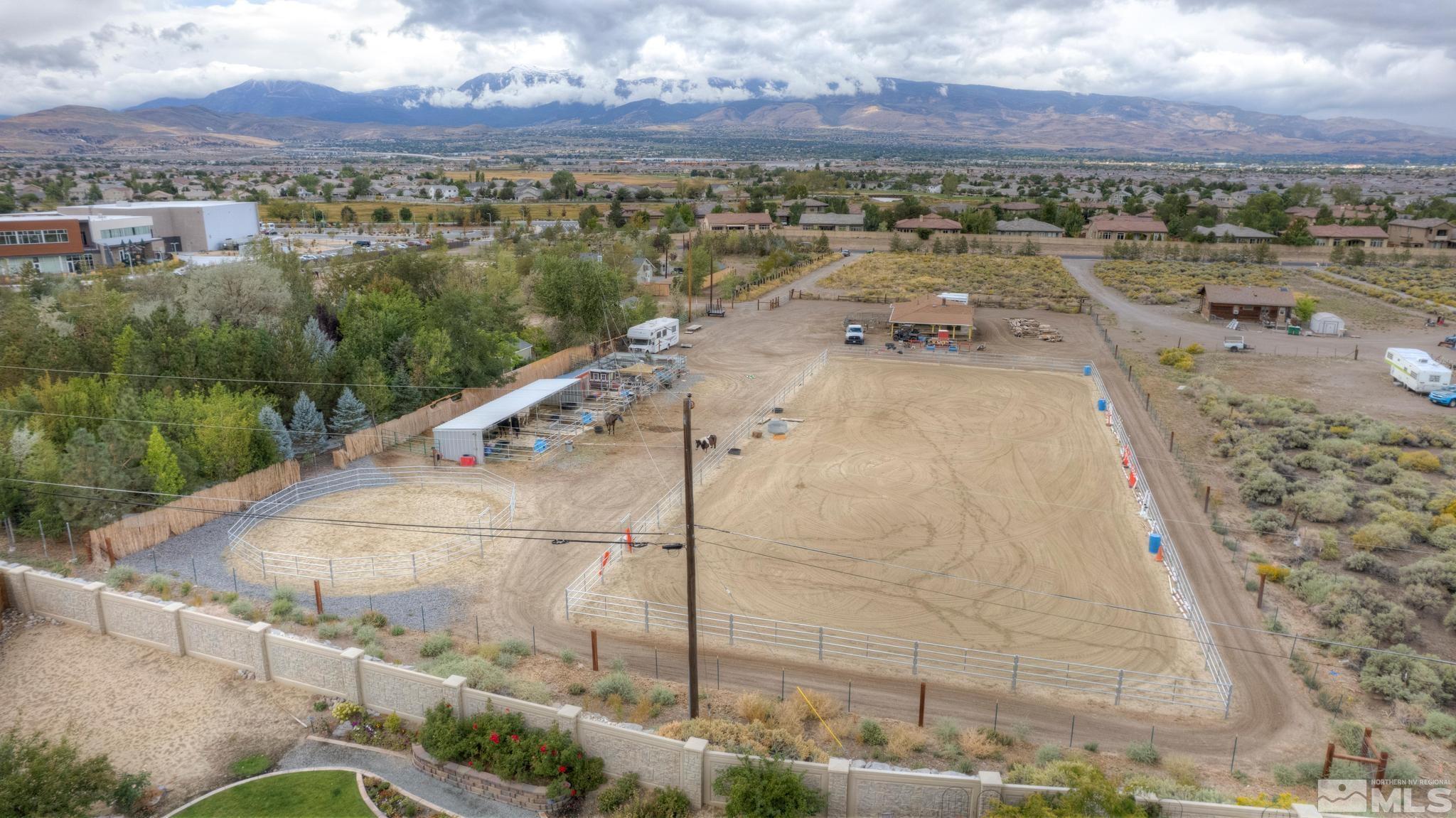 8250 Desert Way Reno, NV 89521 - Photo 25 of 32 a view of a city with an ocean view