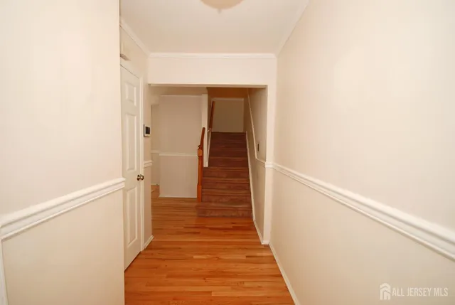 a view of wooden floor