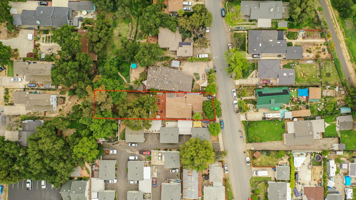 aerial view of a city