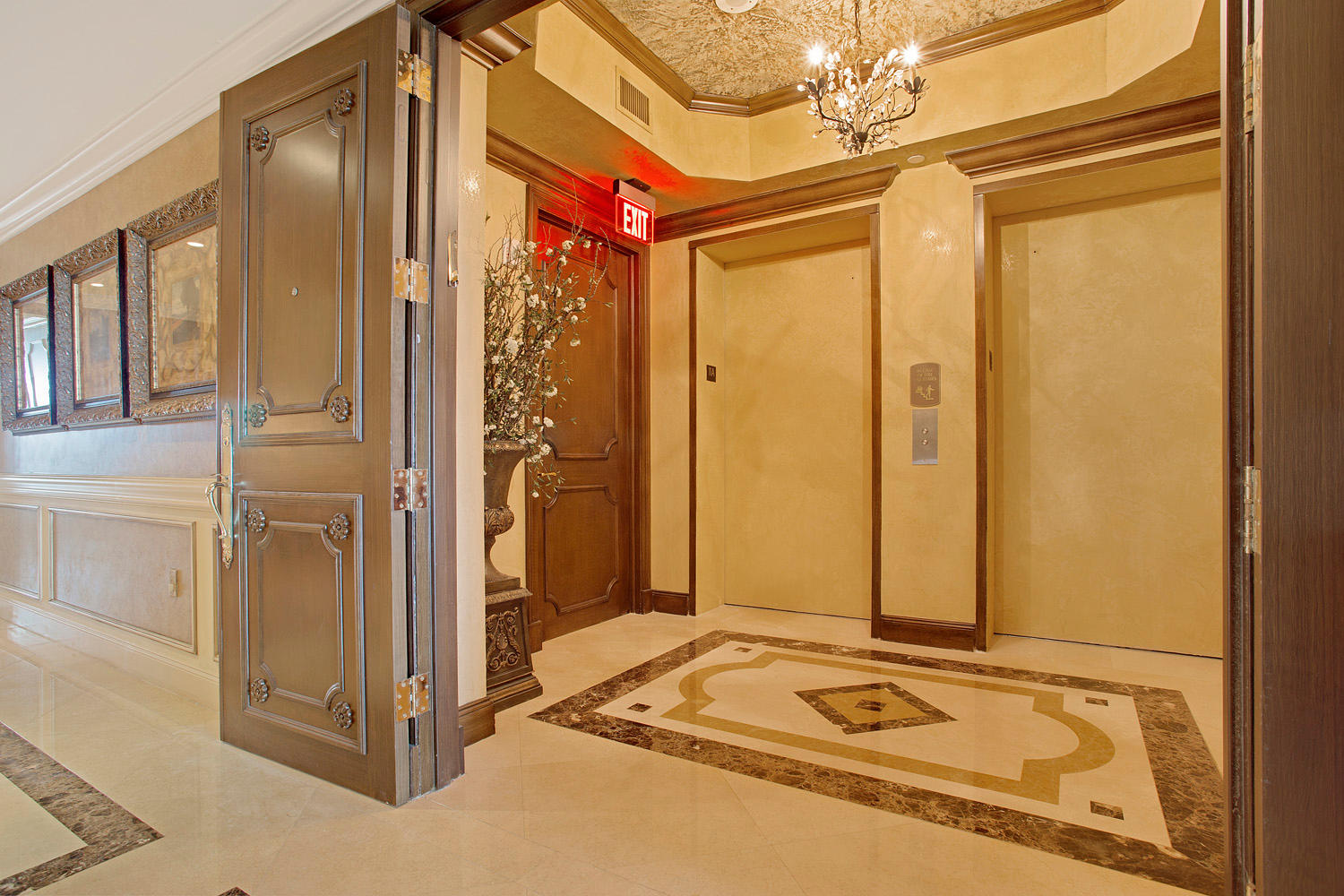 450 Southeast 5th Avenue, Unit 1101N Boca Raton, FL 33432 - Photo 20 of 26 Private Elevator Foyer