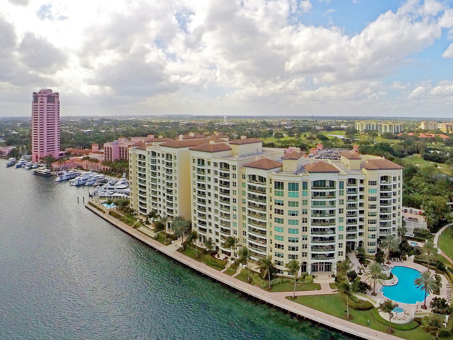 450 Southeast 5th Avenue, Unit 1101N Boca Raton, FL 33432 - Photo 25 of 26 Aerial View looking SW