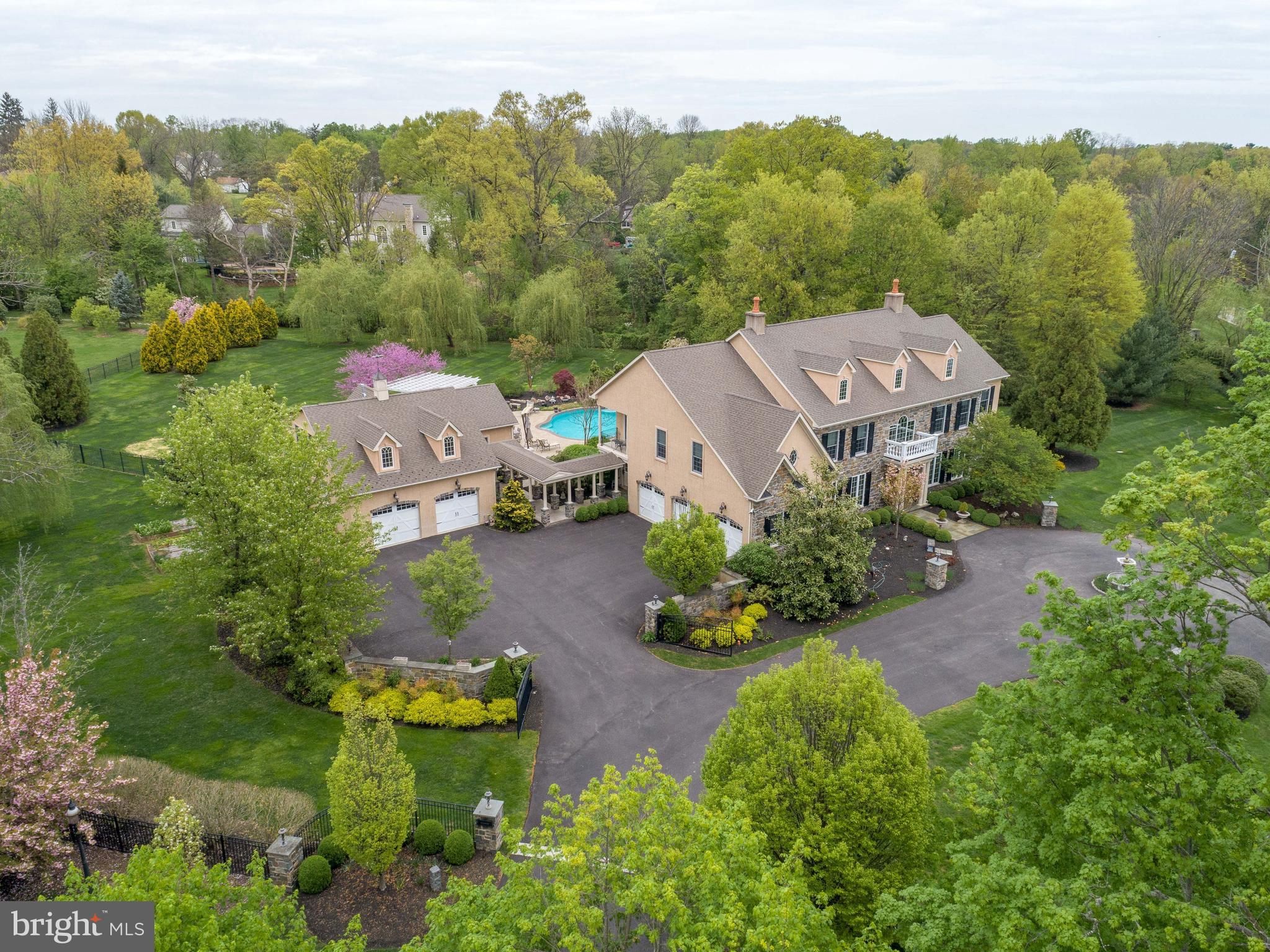 Aerial View of Home