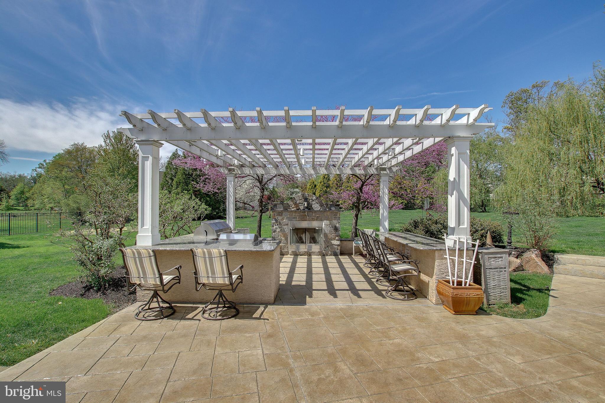 1063 Walton Road Blue Bell, PA 19422 - Photo 45 of 54 Outdoor Kitchen and Entertainment Area
