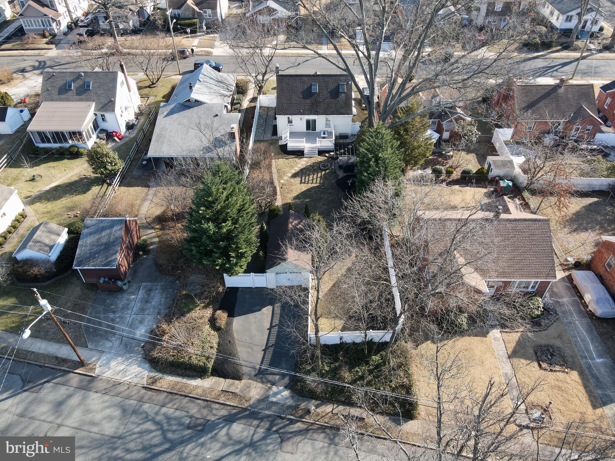 1929 Wayne Avenue Haddon Heights, NJ 08035 - Photo 32 of 36 an aerial view of a house with a yard
