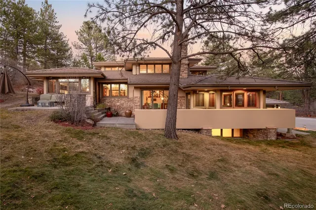 a view of a balcony with an outdoor space