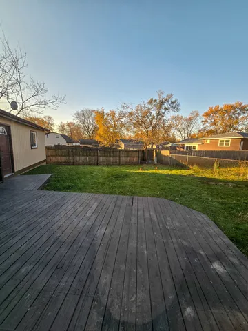a view of outdoor space with hardwood