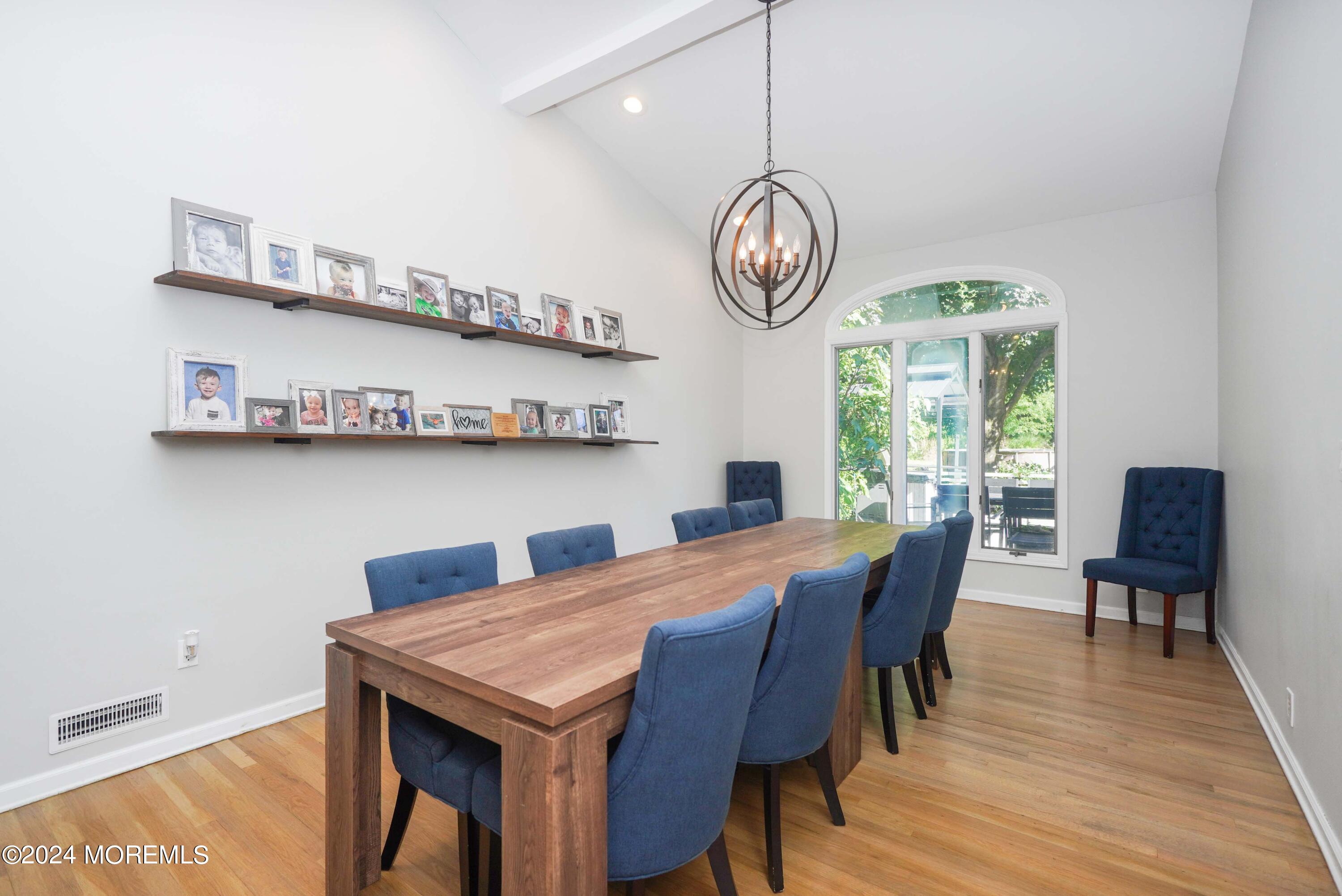 32 Crest Road Middletown, NJ 07748 - Photo 20 of 52 a view of a dining area with furniture and wooden floor