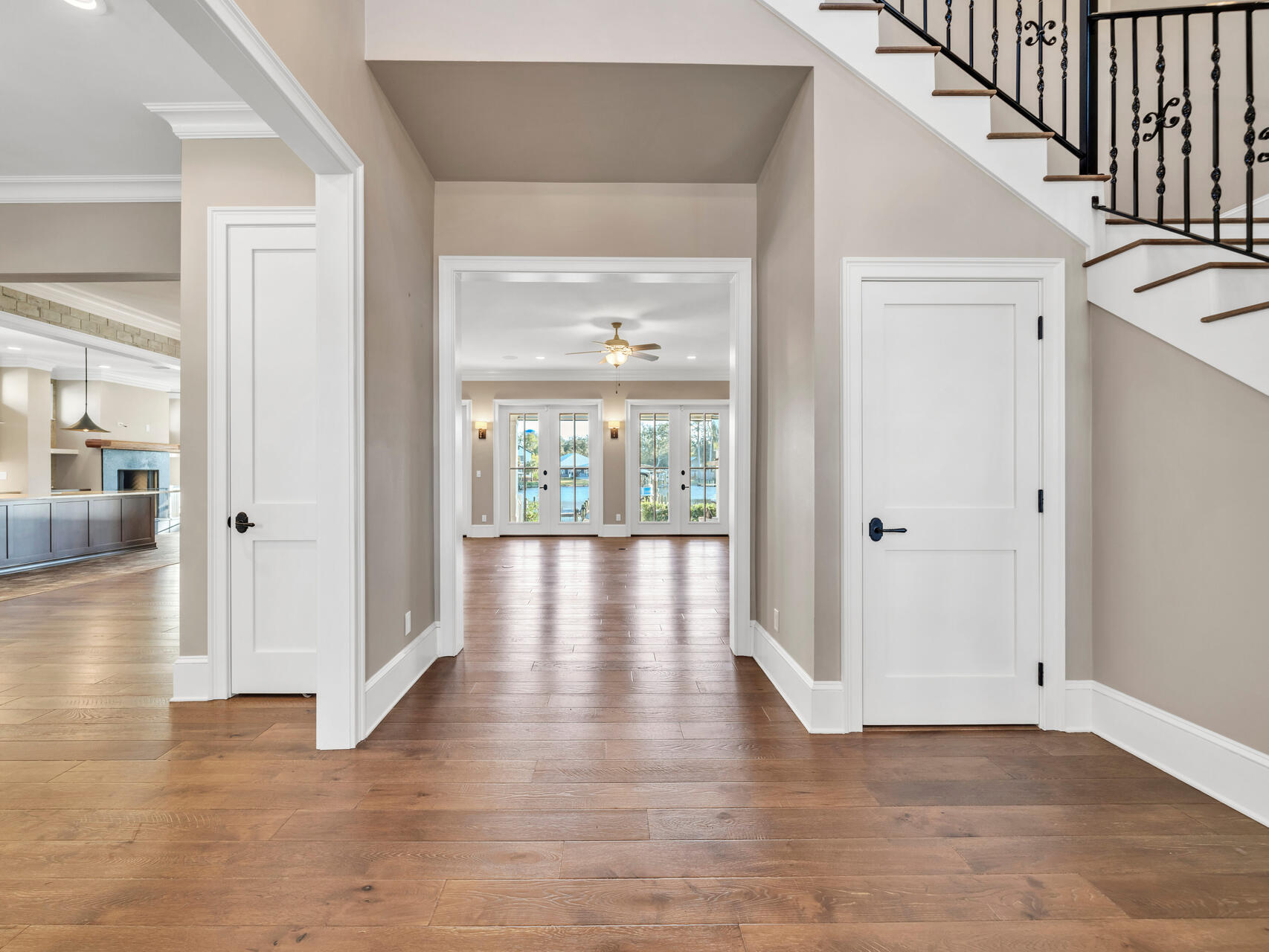 182 Buck Road Santa Rosa Beach, FL 32459 - Photo 9 of 99 a view of an entryway with wooden floor