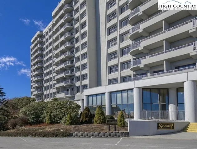 a front view of a building