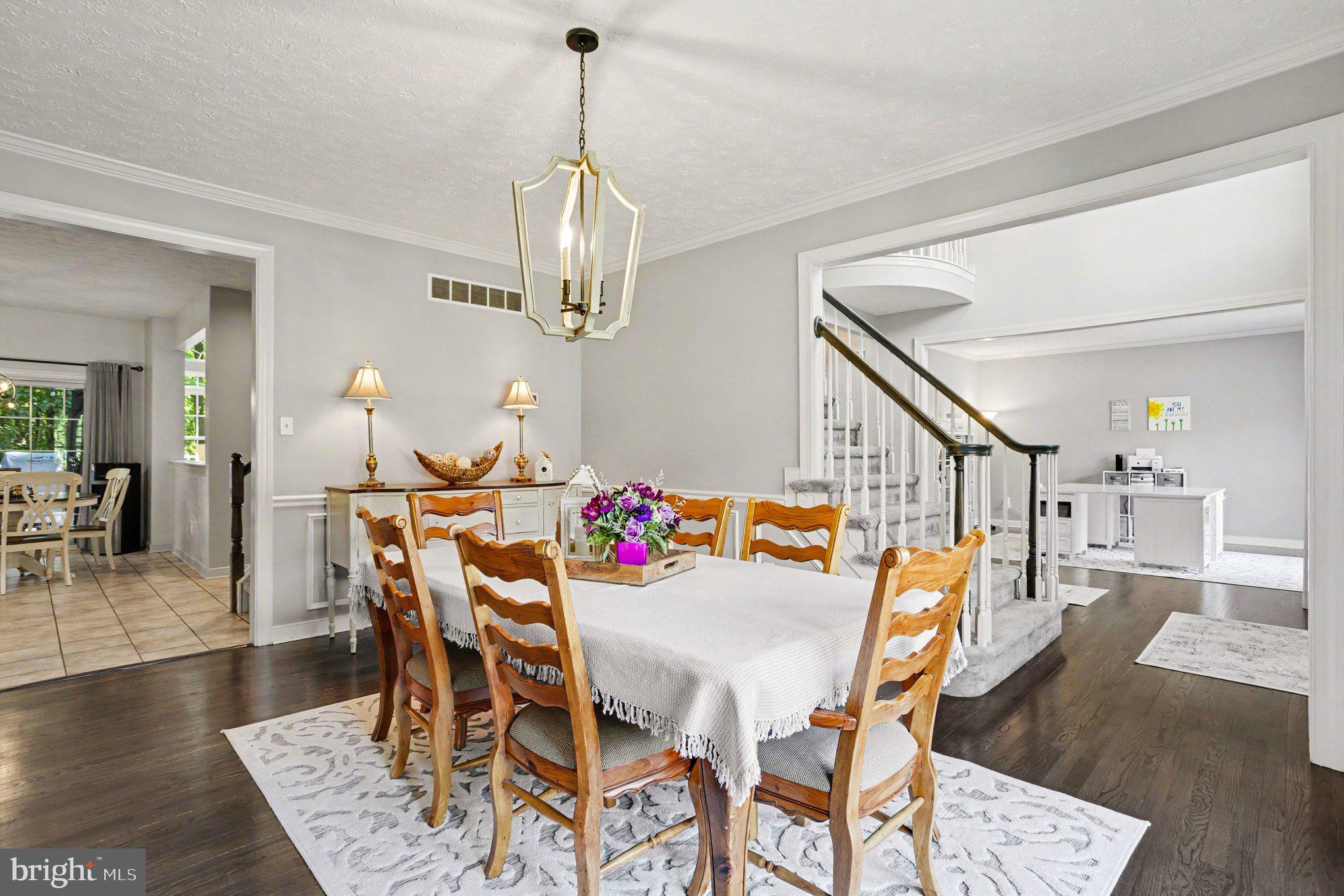 502 Copeland Road Fallston, MD 21047 - Photo 6 of 50 Tons of architectural detail in this dining room!