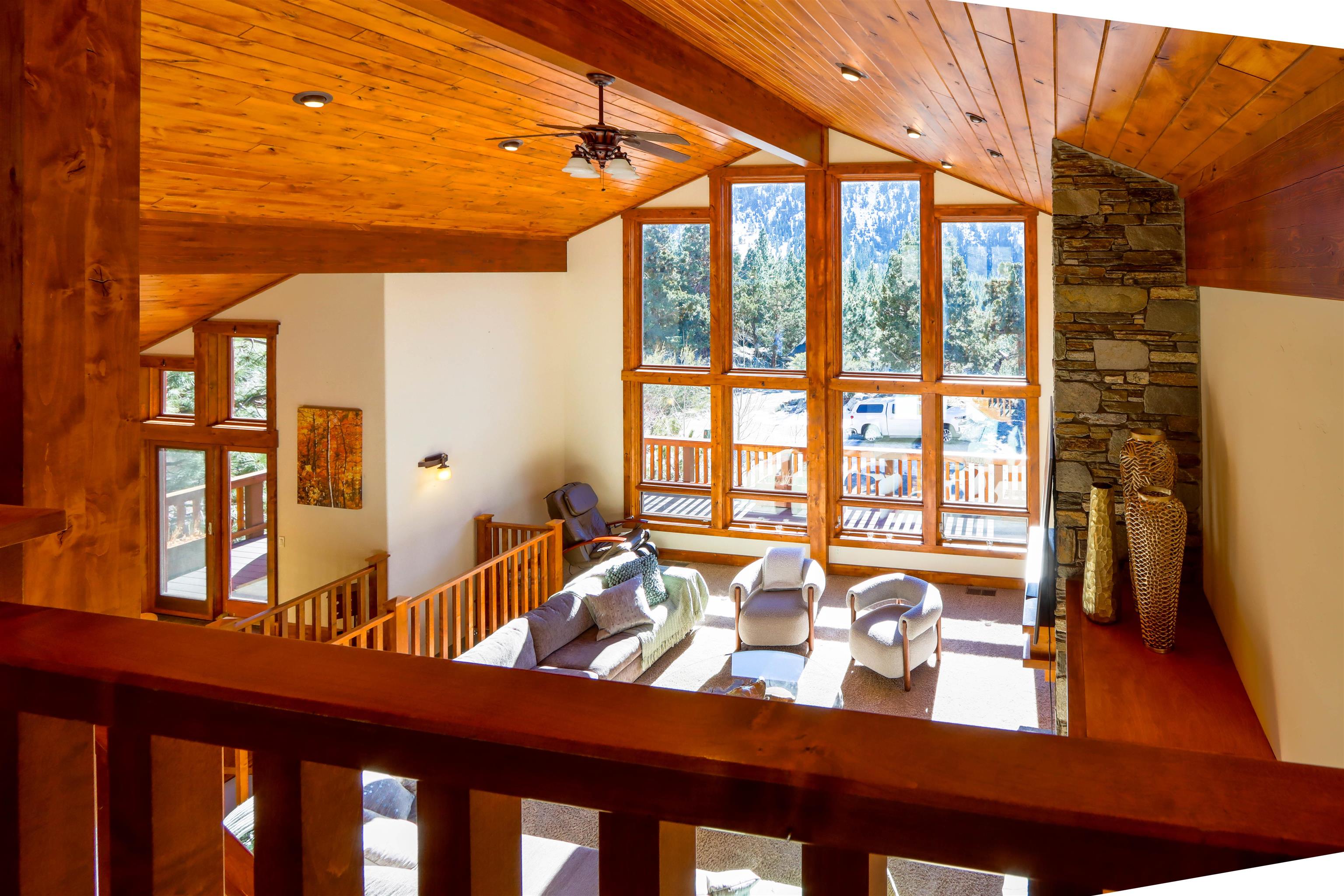 131 West Steelhead Road June Lake, CA 93529 - Photo 26 of 47 a view of a living room and dining room