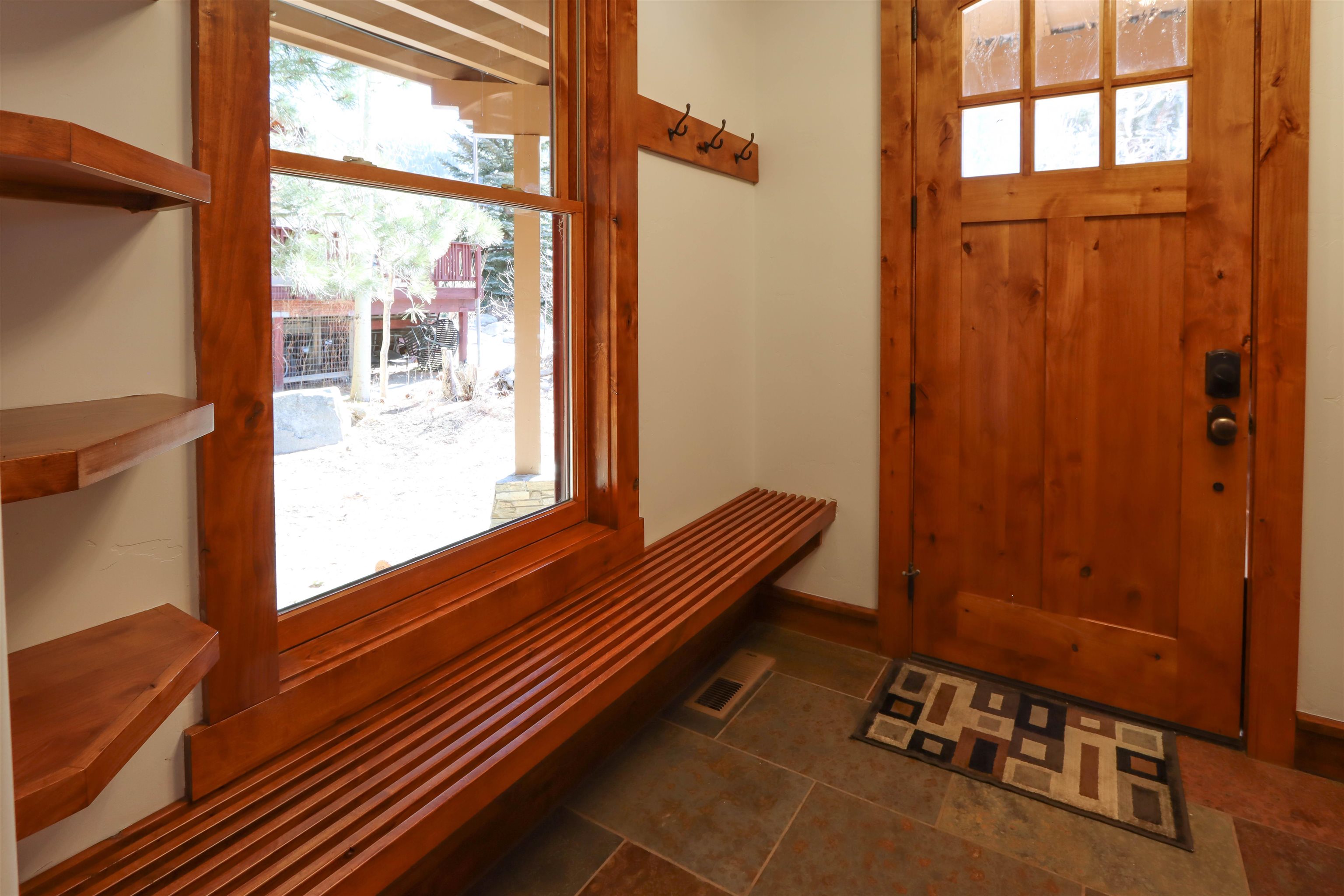 131 West Steelhead Road June Lake, CA 93529 - Photo 38 of 47 a view of a room with wooden floor and windows