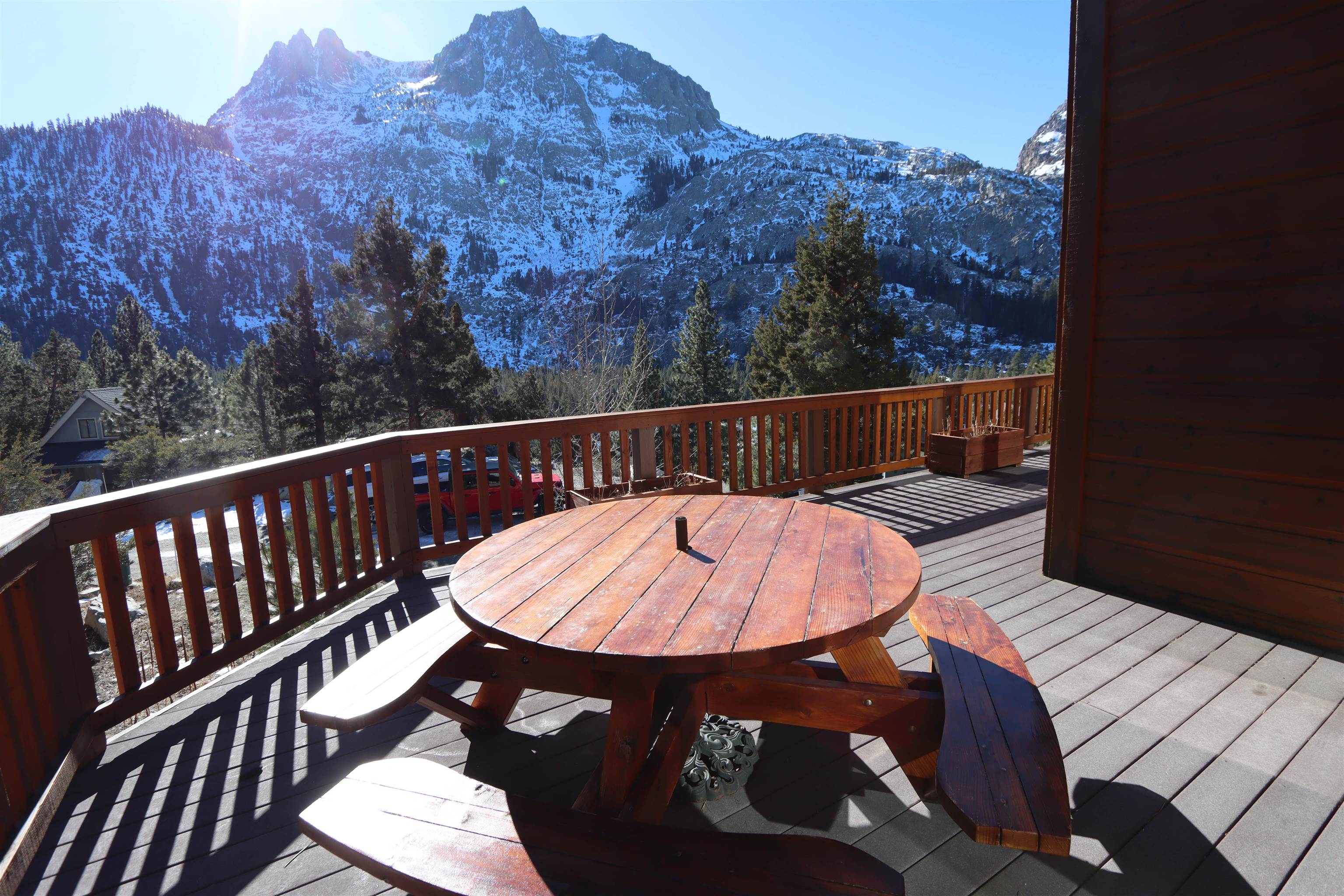 131 West Steelhead Road June Lake, CA 93529 - Photo 39 of 47 a view of a chairs and table in the roof