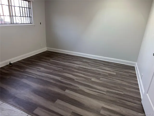 a view of gallery with floor