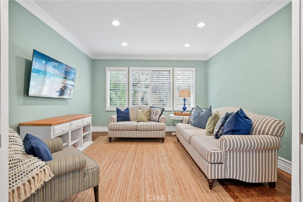 18 Lyon Newport Coast, CA 92657 - Photo 22 of 45 a living room with furniture and a large window