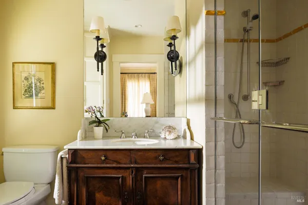 a bathroom with a sink and a bathtub