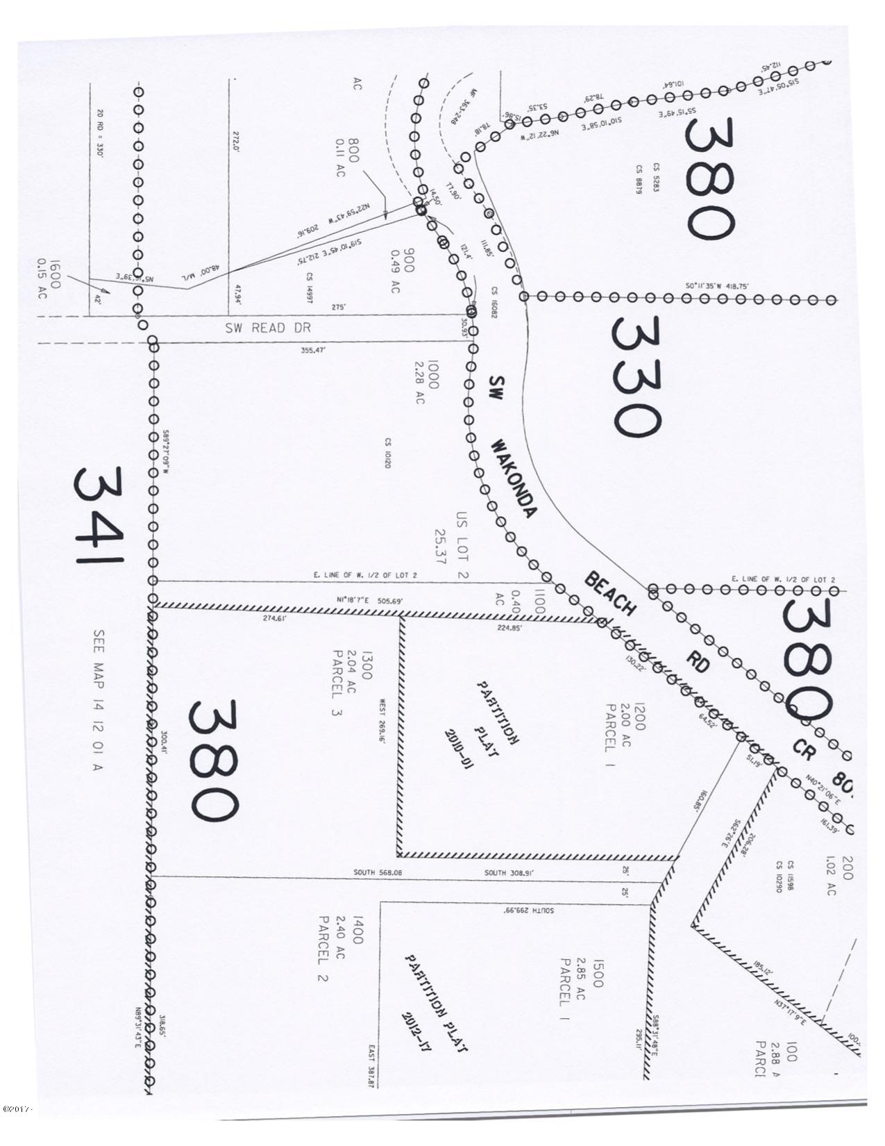 1300 Wakonda Beach Road Waldport, OR 97394 - Photo 3 of 7 Plat