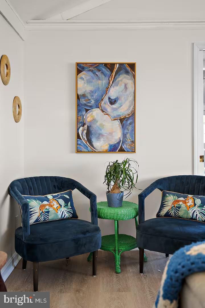 11165 Roland Parks Road Deal Island, MD 21821 - Photo 7 of 19 Artful corner with vibrant accents.