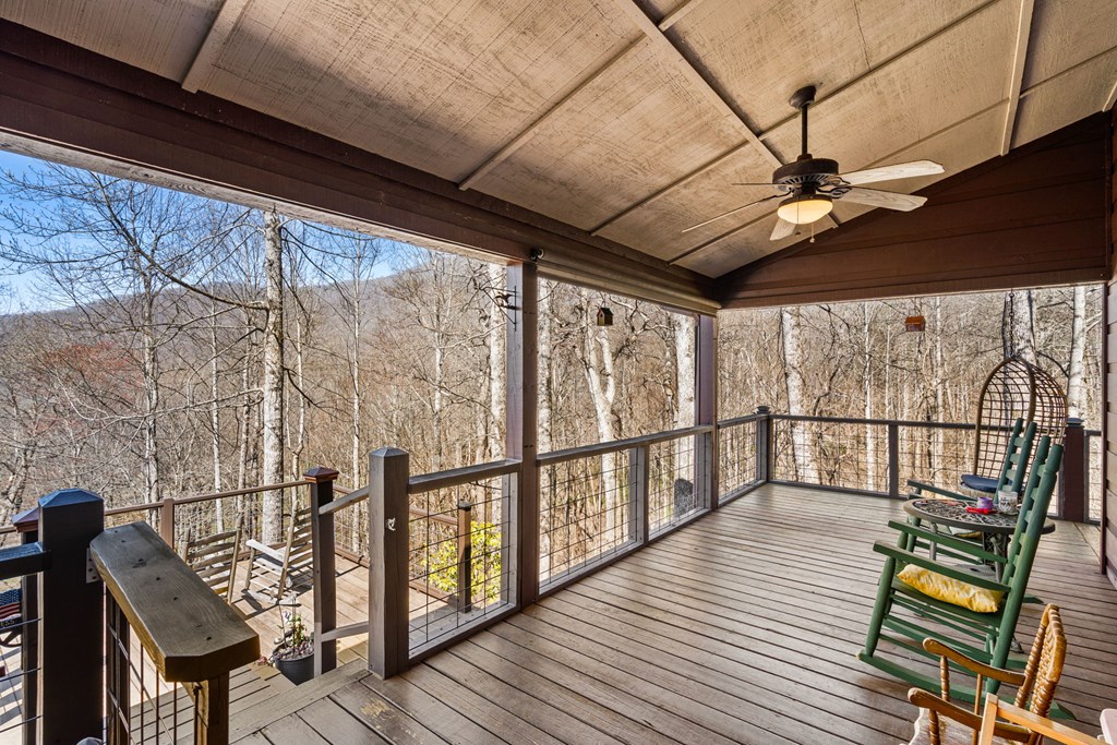 961 South Brooks Cove Road Hayesville, NC 28904 - Photo 30 of 55 a view of entryway with wooden floor