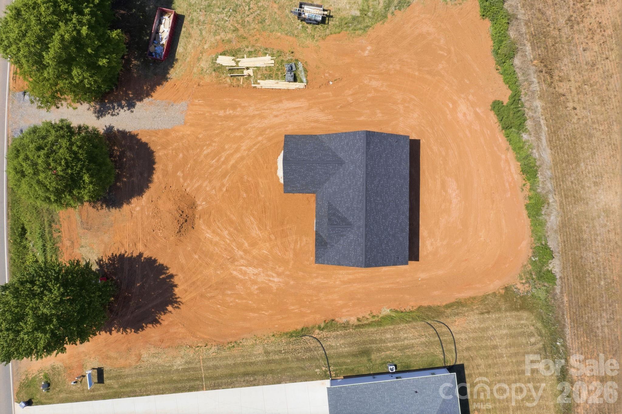 1720 Jennings Road Olin, NC 28660 - Photo 4 of 15 an aerial view of a house with a yard