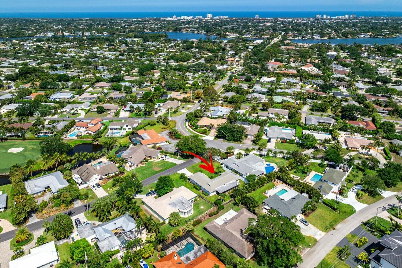 45 Golfview Drive Tequesta, FL 33469 - Photo 22 of 29 Aerial to Ocean