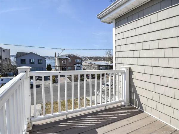 a view of a roof deck