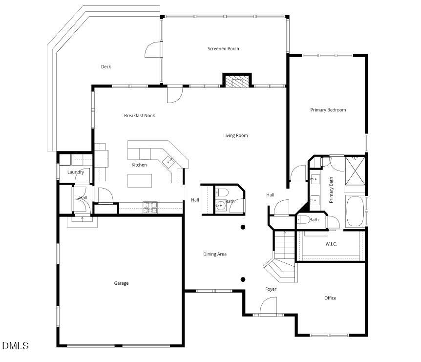 305 Ridge Creek Drive Morrisville, NC 27560 - Photo 40 of 43 Floorplan1