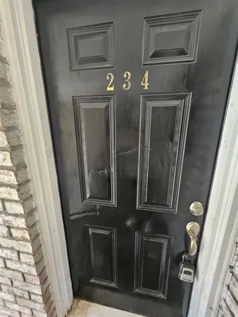 a bathroom with a mirror