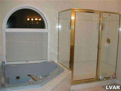 5892 Alexander Road Bethlehem, PA 18017 - Photo 11 of 11 master bath, whirlpool tub opens to private balcony off back of home