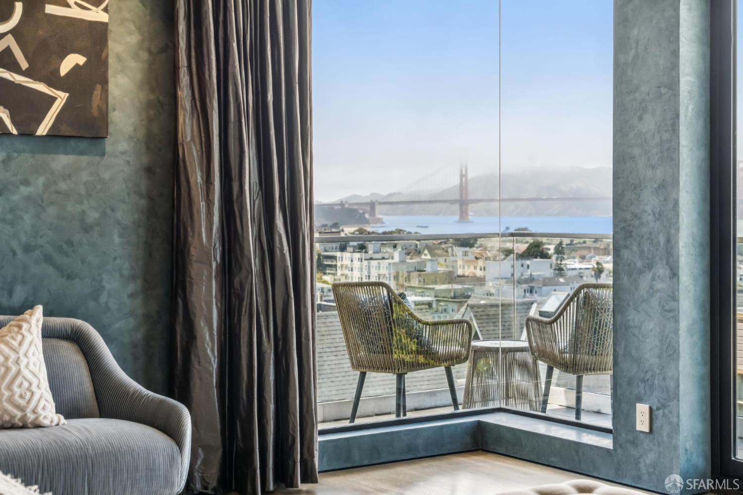 2755 Fillmore Street San Francisco, CA 94123 - Photo 61 of 99 a view of balcony with furniture